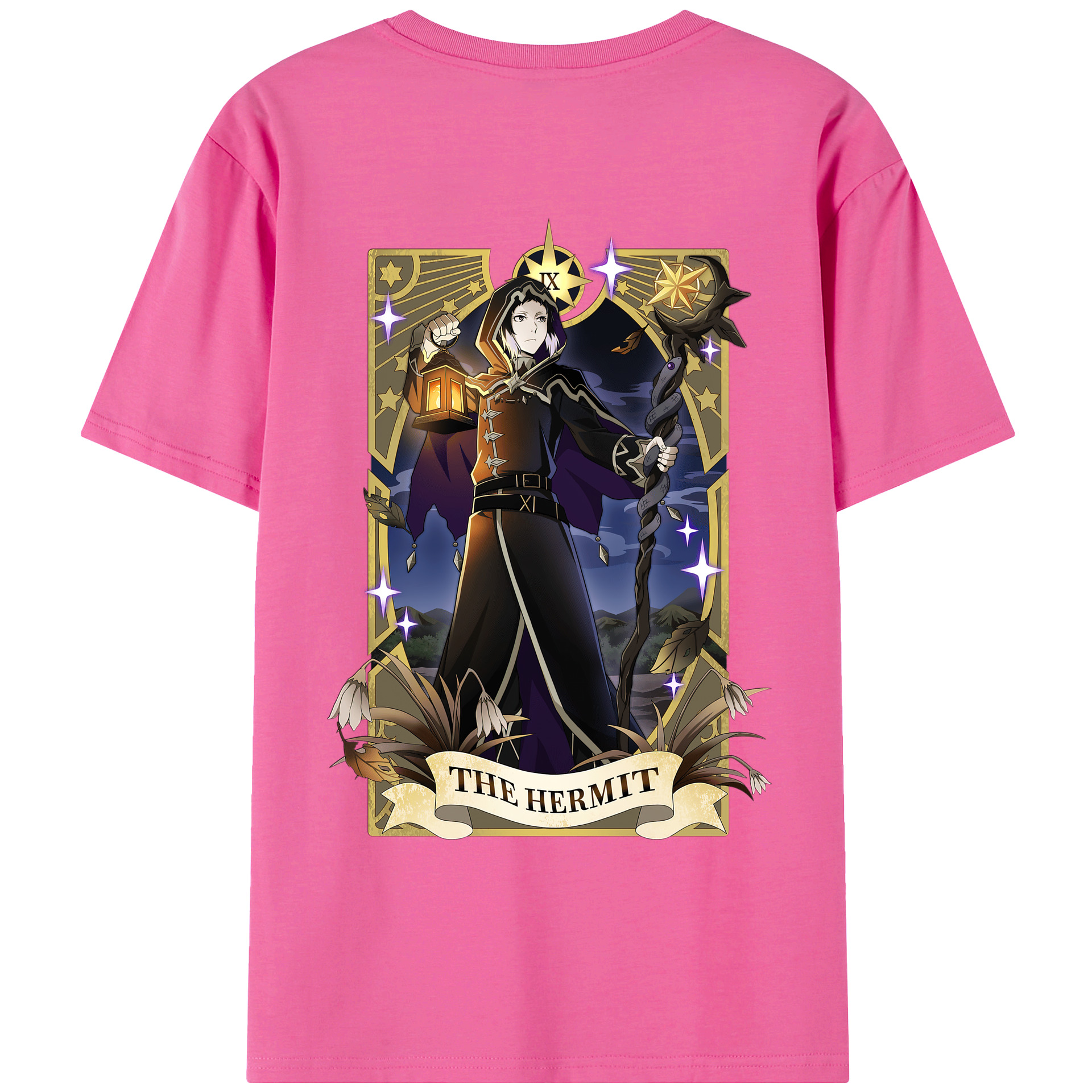 （画像用） 文豪ストレイドッグス Bungo Stray Dogs レディース半袖Tシャツ(バックプリント)